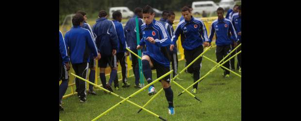 La Sub20 ya está completa en Bogotá | Miguel Garrido, Colprensa-Bogotá | James Rodríguez suena como la carta salvadora de la Selección sub20.