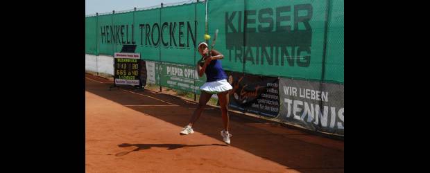 Yuliana logró el título en Alemania | Cortesía | Yuliana Lizarazo consiguió su primer torneo como tenista profesional.