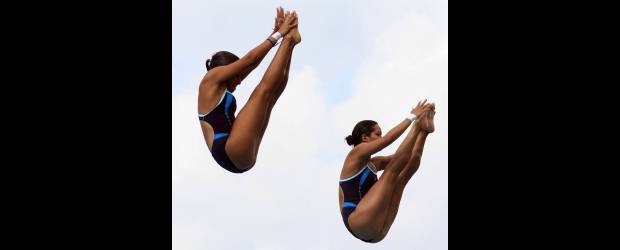 Saltador, forjador y ganador: Alcatraz de alto vuelo | | Diana Isabel Pineda se dedicó al trampolín de tres metros. Está muy delgada.