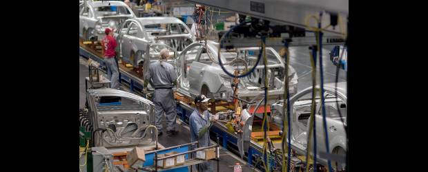 Chevrolet logró record global | En la imagen, una de las plantas de ensamble de la marca en Estados Unidos. Luego de la crisis que obligó a la reestructuración de su operación, General Motors potencializó su marca Chevrolet, y los resultados ya se ven en su balance.