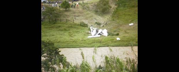 Cuatro heridos al caer avioneta | Cortesía | Así quedó la avioneta Piper accidentada en Urrao, donde sus cuatro ocupantes quedaron heridos, pero ninguno de gravedad.