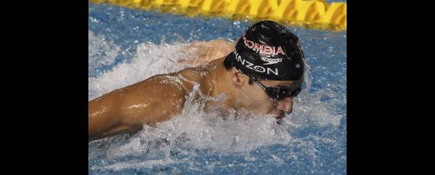 Tres oros, la meta de Pinzón | Sergio Moraes, Reuters-guadalajara, México | Ómar Andrés Pinzón representa una generación que hizo el relevo tras el retiro de Pablo Restrepo y Alejandro Bermúdez. Su carta fuerte son los 200 metros espalda, en los que ha figurado en torneos mundiales.