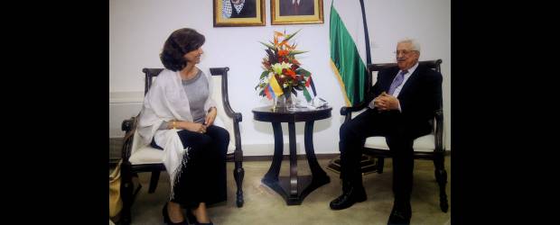Israel detendría asentamientos | Lorena Grandos Barco, Colprensa - Bogotá | La propuesta fue transmitida al presidente palestino Mahmud Abás por medio de la ministra de Asuntos Exteriores colombiana, María Ángela Holguín.