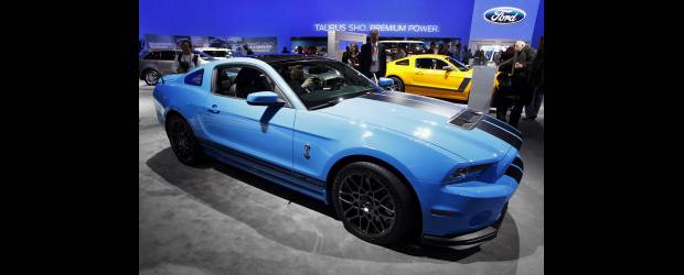 Los Ángeles vibra con los autos | Otro de los "muscle car" más famosos, el Mustang. Esta su versión Shelby GT 500, que tiene una potencia de 650 caballos bajo su capó.