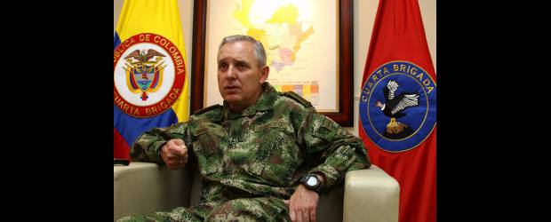 "Mi paso por la Brigada fue una maestría": Mejía | Edwin Bustamante | Para el general Mejía, saliente comandante de la Cuarta Brigada, esta unidad se convirtió en una "maestría en estrategia militar" que aplicará en su nuevo cargo.