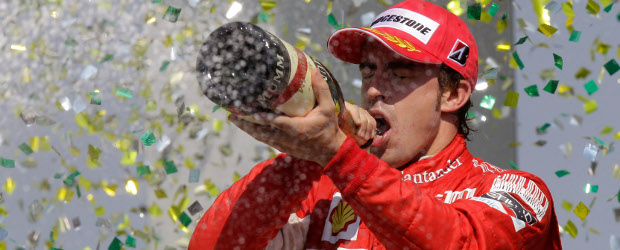Alonso solo depende de él en el Mundial más disputado de la historia | AP | En esta ocasión Alonso no correrá por la victoria, sino por el título y marcará a sus adversarios sin correr riesgos innecesarios.