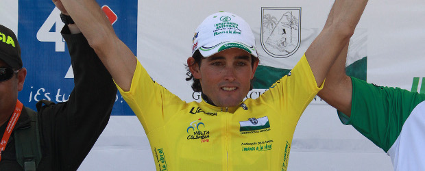 Castañeda ganó la etapa y Sevilla es líder | Róbinson Sáenz | El español Óscar Sevilla, del Orgullo Paisa, se convirtió este lunes en el nuevo líder de la Vuelta a Colombia tras disputarse la segunda etapa de la competencia. Sevilla relevó en la general a su compañero Sergio L. Henao, ahora segundo.