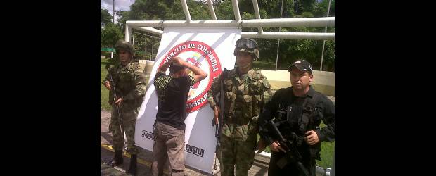 Farc matan a cuatro soldados | Colprensa | En uno de los operativos realizados por el Ejército, se capturó a alias Iván, el quemado, presunto jefe de finanzas de la cuadrilla Décima de las Farc.