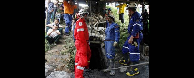 Tragedia minera cobró nueve vidas | Archivo | En junio 73 mineros murieron en una mina en Amagá, Antioquia.