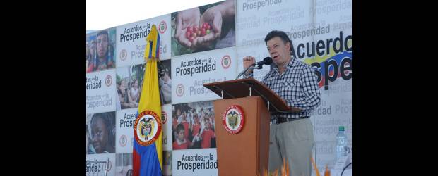 Deserción provoca "barbarie" en Farc | Presidencia | El Presidente destacó la reducción de delitos en Colombia este año.