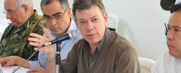 Presidente Santos espera sancionar Ley de Víctimas ante el secretario general de la ONU | Cortesía Presidencia de la República | El presidente Juan Manuel Santos reiteró este miércoles que no es nuevo decir que hay conflicto armado en el país.
