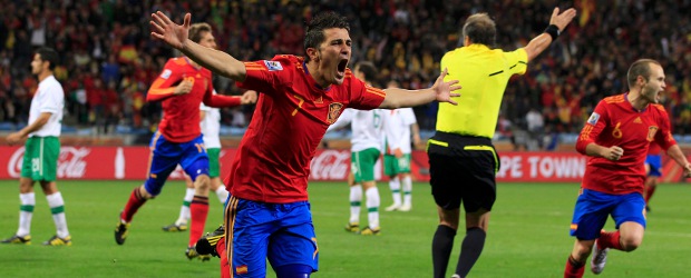 España clasificó y Cristiano Ronaldo dijo adiós | Reuters |Villa, máximo goleador de España en el Mundial con 4 goles, dijo que la selección mereció ganar, se hizo justicia y eso que ellos se cierran tan bien con defensas centrales buenos, pero tocando y tocando sabíamos que tendríamos ocasiones.