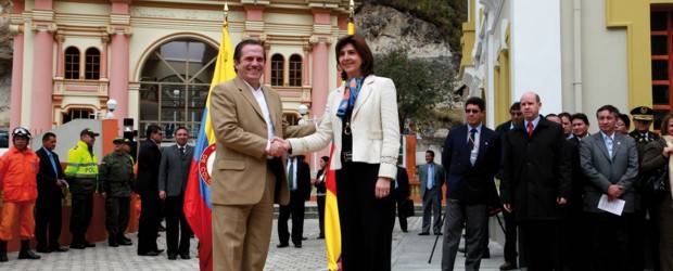 Colombia fortalecerá acciones en frontera con Ecuador | Cortesía Cancillería | Los cancilleres se mostraron muy optimistas para sacar adelante los compromisos.