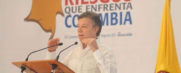 Sistema de salud en Colombia se fortalecerá, dijo el presidente Santos | Cortesía Presidencia | El presidente Juan Manuel Santos insistió que las pensiones requieren un cambio.