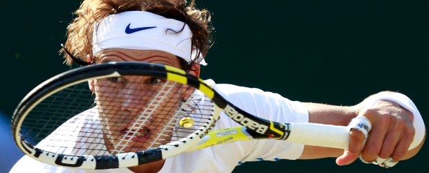 Nadal y Murray se medirán en semifinales de Wimbledon | Reuters | El número uno del mundo, el español Rafael Nadal, estará en las semifinales tras imponerse al estadounidense Mardy Fish, décimo cabeza de serie, por 6-3, 6-3, 5-7 y 6-4 en dos horas y 53 minutos.