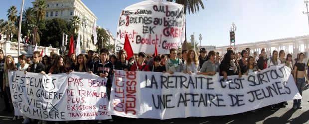 Nuevas huelgas en Francia con participación de estudiantes. | Reuters |