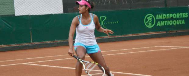 Yuliana empezó con buen pie | Cortesía | La colombiana Yuliana Lizarazo inició con triunfo su intervención en la Copa Club El Rodeo de tenis, al vencer a Salma Cabrera, 6-1 y 6-0.