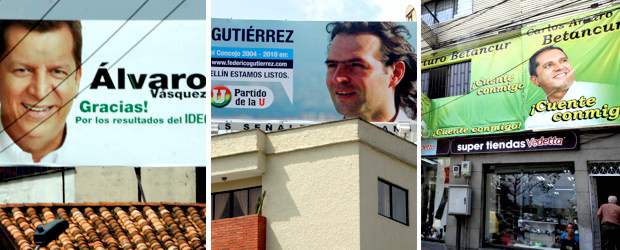 Las vallas pasan por el control del CNE | Archivo | Algunos candidatos aseguraron que las vallas que instalaron no corresponden a publicidad electoral, porque son informes de gestión o porque las instalaron terceros.