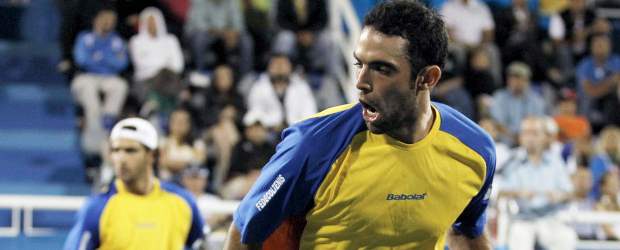 En la cancha y fuera de ella, parceros del alma | Mariana Bazo, Reuters-Guadalajara, México | Juan Sebastián Cabal y Robert Farah, en plena celebración tras lograr la medalla de oro en Guadalajara.