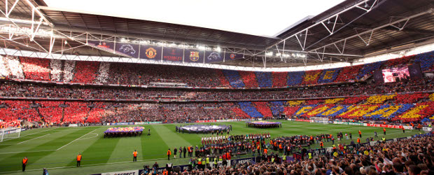 Wembley será nuevamente la sede de la final de la Champions en el 2013 | AP | Wembley fue sede este año de la final entre Manchester United y Barcelona. Al final la orejona fue para los españoles.