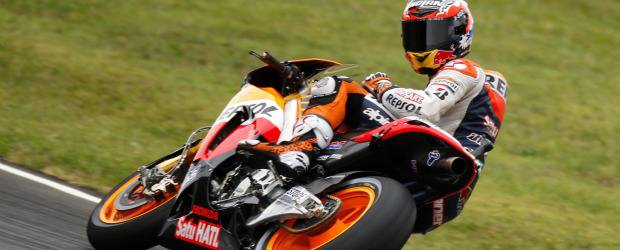 Reuters | El piloto australiano logró la pole en una jornada de entrenamientos donde la lluvia fue protagonista.