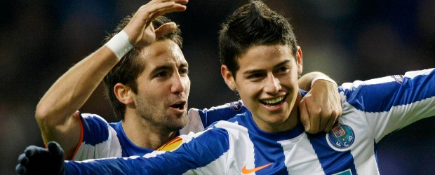 Porto y Benfica se juegan el liderato en el primer clásico de la temporada | Reuters | James Rodríguez no podrá jugar el clásico por sanción.