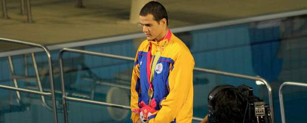 Daniel Giraldo le dio el primer oro al país en los Parapanamericanos | Colprensa | Este antioqueño, quien participa en la categoría SM12, paró los relojes en dos minutos, 26 segundos y 95 centésimas, lo que se constituyó en nuevo récord para las justas.