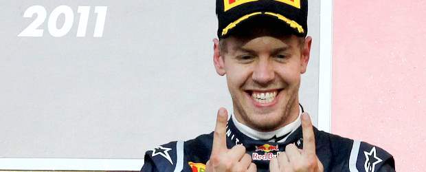El campeón va tras los pasos de Schumacher | AP | Vettel ya lleva dos Mundiales y 19 victorias en la categoría reina, en la que ha arrancado 27 veces desde la pole.