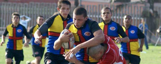Manotas subió peso para cambiar de vida | Cortesía | Santiago Mejía lleva cinco años en el rugby, y perteneció a la Selección Colombia que estuvo en el pasado Suramericano de rugby seven que se hizo en Brasil. En la modalidad de quinces, juega como segunda línea.