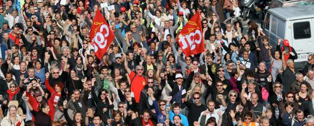 Franceses protestan por pensiones | AP | Este jueves se cumple el séptimo día de protestas convocadas por los sindicatos.