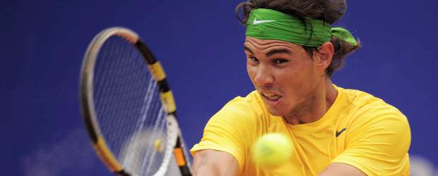 Nadal deleitó y ya está en semifinales | AP | El tenista español venció por un doble 6-2 al francés Gael Monfils y se clasificó a las semifinales del Trofeo Conde de Godó.