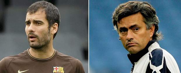 Maradona optaría primero por Mourinho que por Guardiola | Archivo | Pep Guardiola, técnico del Barcelona, José Mourinho, estratega del Real Madrid, dos grande estrategas del fútbol europeo manchados de grandes conquistas.