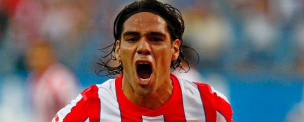 Falcao marcó dos goles en la victoria del Atlético | Radamel Falcao anotó un gol en jugada colectiva y otro de penal.