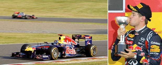 Vettel, doble campeón de la Fórmula Uno | Reuters | Vettel, de 24 años, es el piloto más joven que ha logrado el doble título consecutivo en la historia.