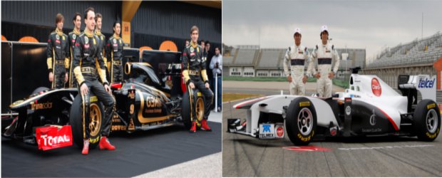 Lotus y Sauber presentaron sus nuevas máquinas | Reuters | Lotus presentó el R31 que conducirán el polaco Robert Kubica y el ruso Vitaly Petrov. Sauber hizo lo mismo con el C30 del japonés Kamui Kobayashi y el mexicano Sergio Pérez.