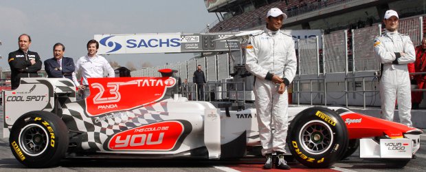 Hispania presentó el nuevo F111 en Montmeló | Reuters | Las principales novedades del nuevo auto de Hispania se encuentran en la caja de cambios y en la hidráulica, que están suministradas por Williams.