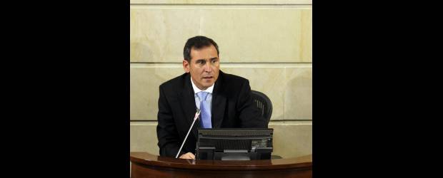 Corzo insistirá en la inmunidad | Colprensa | El presidente del Congreso, Juan Manuel Corzo Román.