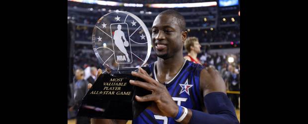 Dwyane Wade, jugador de Miami Heat. | Reuters | El escolta Dwyane Wade, de los Heat de Miami, volvió a consagrarse en Dallas como Jugador Más Valioso (MVP) después que ya lo había hecho en las Finales de la NBA del 2006.
