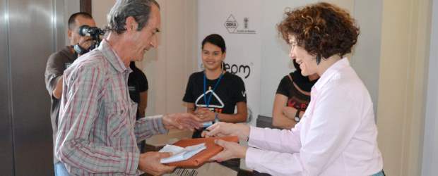 Museo de Antioquia llegó a 115 mil visitantes en esta temporada | Cortesía | A las 2:40 de la tarde de este miércoles entró al recinto Javier Restrepo, el visitante número 115 mil del Museo, desde diciembre de 2011 cuando la entrada es libre.