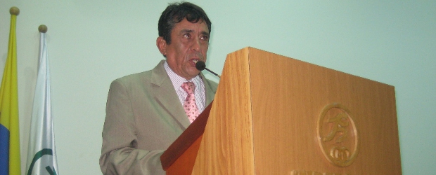 Rubencho presentó El Último Apaga la Luz | Cortesía | Rubén Darío Arcila Monsalve, Rubencho, durante la presentación del libro.