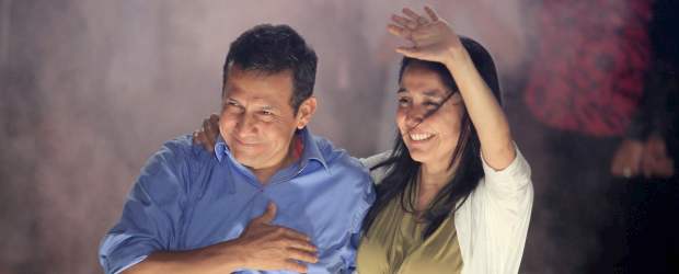 Una carrera marcada por los levantamientos armados y la política | Reuters | Humala y su esposa Nadine Heredia.