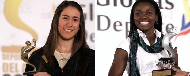 Mariana y Caterine, esa es la Antioquia ganadora | Colprensa, Bogotá | Mariana Pajón Londoño fue escogida como la mejor deportista del año 2011 por la Acord Colombia-Coldeportes. Su escolta fue también la antioqueña Caterine Ibargüen, en tanto que el vallecaucano Edwin Ávila, campeón mundial, fue seleccionado como el tercero en el podio.