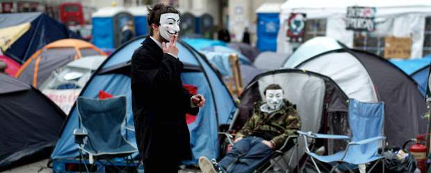 Los indignados de Londres abandonan este jueves su campamento | AP