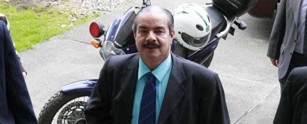 Senador Javier Cáceres, en condición estable | Cortesía Fiscalía | El ex presidente del Congreso, Javier Cáceres, fue detenido por agentes de CTI en su oficina. Luego fue trasladado al búnker de la Fiscalía.