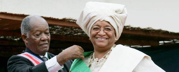 La Nobel de paz, Ellen Johnson Sirleaf fue la primera presidenta de África | AP | Ellen Johnson Sirleaf.
