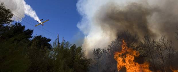 Israel no tiene medios para controlar incendio forestal: Primer ministro | AP | Haifa es la ciudad más afectada por las llamas.
