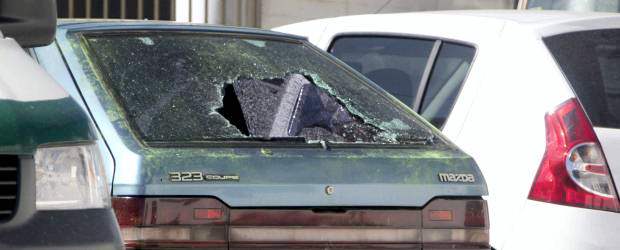 Cinco cadáveres fueron hallados en un vehículo en Marinilla | Esteban Vanegas | Así quedó el vehículo en el que se encontraban los cuerpos.