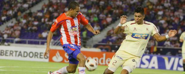 Colprensa | La ausencia de jugadores titulares como Giovanni Hernández pesó en el Junior en la primera parte del duelo. |