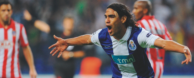 Falcao, imparable en Liga de Europa | Archivo| La racha goleadora del colombiano Falcao García no para, ayer fue el encargado de los tres tantos para el triunfo de Oporto como vistante ante Rapid de Viena.
