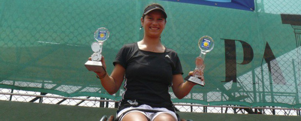 Título para el país en silla de ruedas | Cortesía | En Bélgica, Johanna Martínez, dejó en alto el nombre de Colombia.